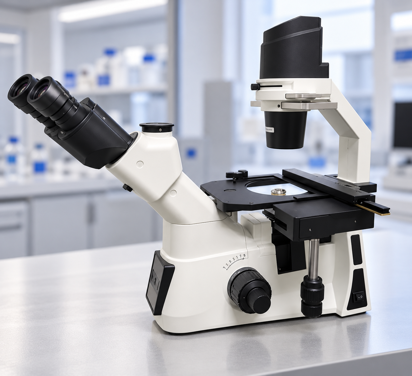 Laxco LMI3000 inverted microscope