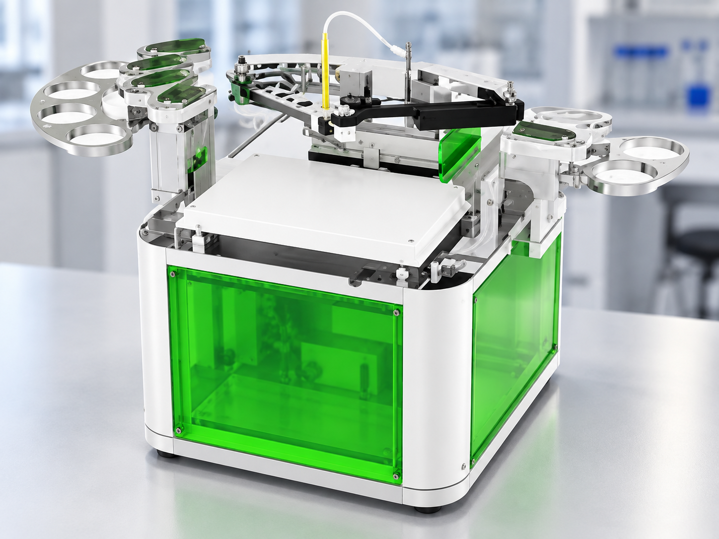 Mantis 6-reagent dispenser