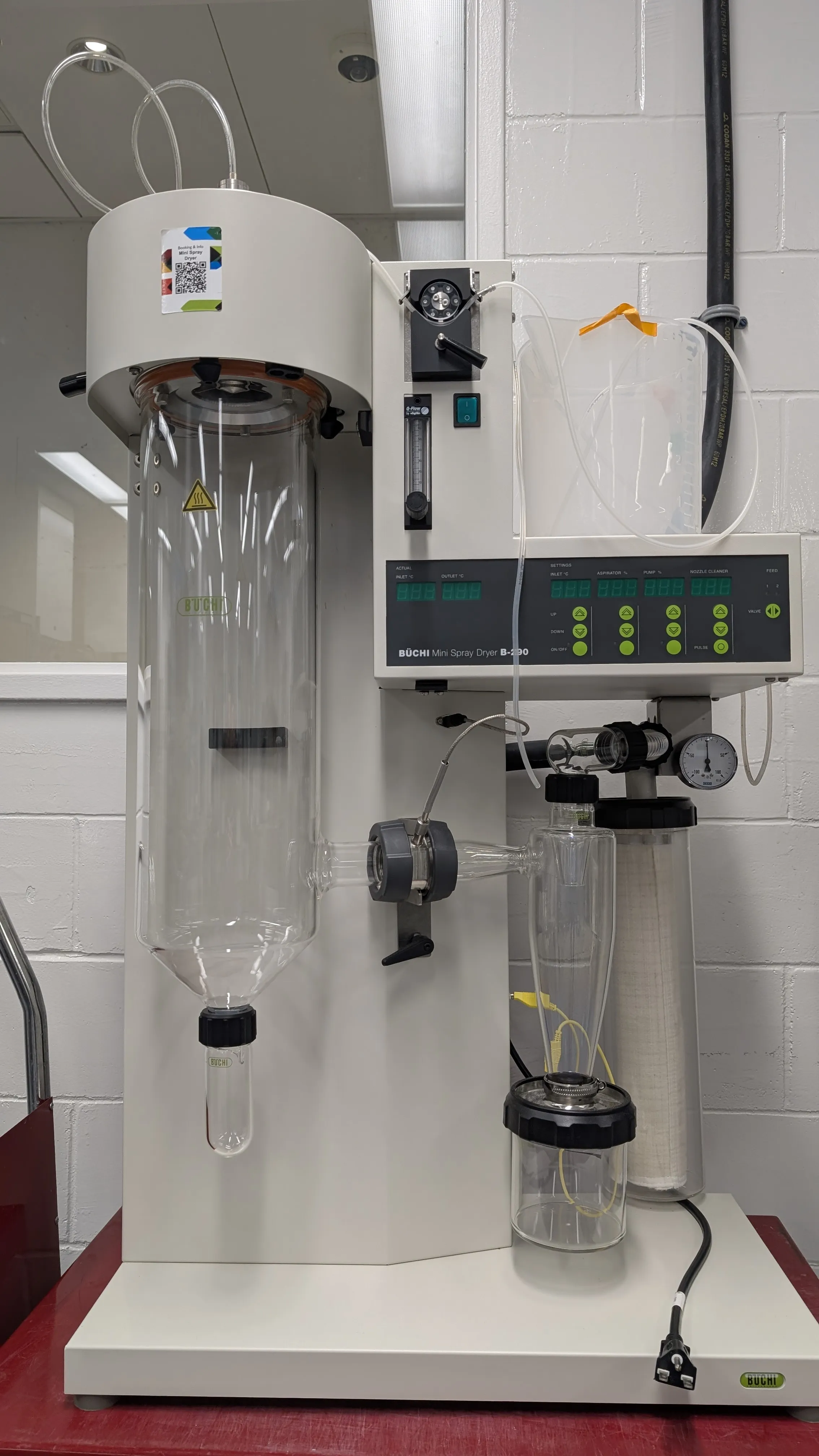 View spray dryer system